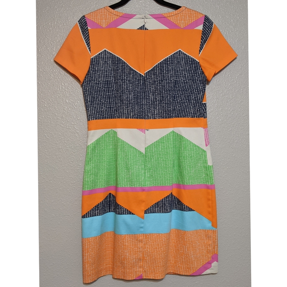 Colorful Geometric Pattern Dress - image 7